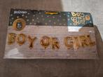 Ballonnen gender reveal - 4m lang en 36 cm hoog, Ophalen of Verzenden, Zo goed als nieuw