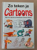 Zo teken je cartoons, Boeken, Ophalen of Verzenden, Nieuw