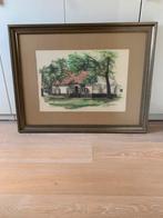 Mooie Pentekening van hoeve, Ophalen