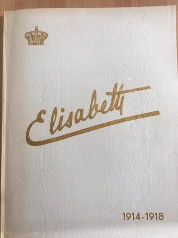 Livre commémoratif Elisabeth 1914/1918