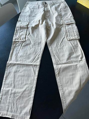 Karl Kani beige baggy cargobroek maat Medium. beschikbaar voor biedingen
