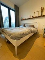 Bed Ikea + lattenbodems 160x200, Huis en Inrichting, Slaapkamer | Bedden, Ophalen, Zo goed als nieuw