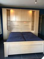 Slaapkamer – Bed met ombouw | Goede staat – KOOPJE!, Ophalen, Zo goed als nieuw, Tweepersoons