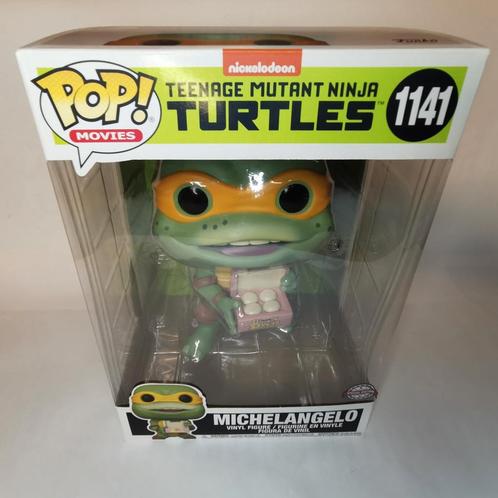 TMNT Ninja Turtles - 10" Pop! Jumbo Michelangelo | Funko, Collections, Jouets miniatures, Neuf, Enlèvement ou Envoi