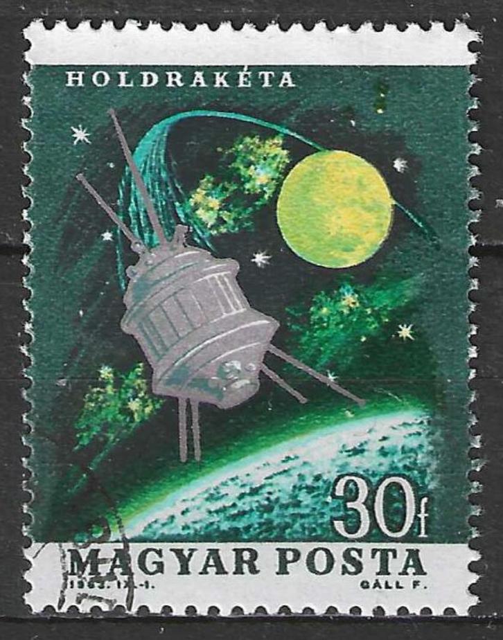 Hongarije 1964 - Yvert 1622 - Lunik (ST), Postzegels en Munten, Postzegels | Europa | Hongarije, Verzenden