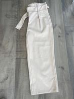 K-design  Broek  lederlook  dames Medium, Ophalen of Verzenden, Zo goed als nieuw, Maat 38/40 (M), Beige