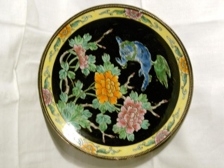 Antiek Japans porseleinen sierbord, Antiek en Kunst, Antiek | Porselein, Ophalen of Verzenden