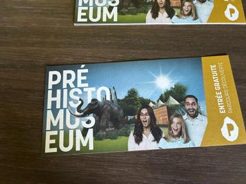 Prehistomuseum - ingang beschikbaar voor biedingen