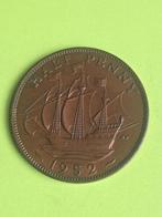 1952 Engeland half penny George VI, Verzenden, Overige landen, Losse munt