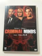 DVD Criminal Minds seizoen 1, Cd's en Dvd's, Dvd's | Tv en Series, Actie en Avontuur, Ophalen of Verzenden, Vanaf 12 jaar, Zo goed als nieuw