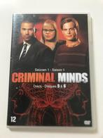 DVD Criminal Minds seizoen 1, Comme neuf, À partir de 12 ans, Action et Aventure, Enlèvement ou Envoi