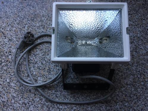 Halogeenprojector 500W NIEUW, Tuin en Terras, Buitenverlichting, Nieuw, Spots, Staal, 250 watt of meer, Netvoeding, Waterbestendig