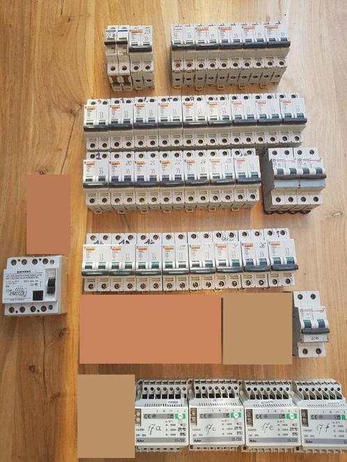 Automaten / Zekeringen, Doe-het-zelf en Bouw, Elektriciteit en Kabels, Gebruikt, Ophalen