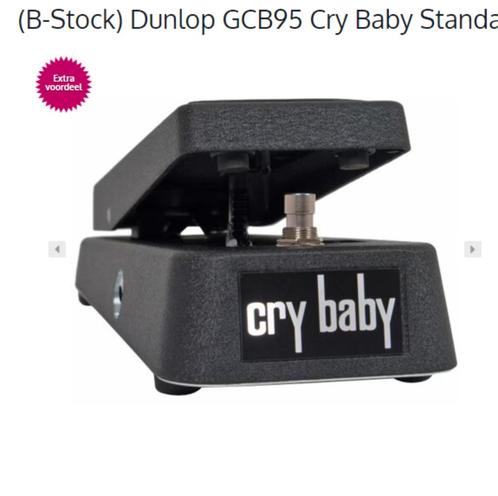Cry-Baby wah-wah pedaal GCB95, Musique & Instruments, Effets, Comme neuf, Wah Wah, Enlèvement