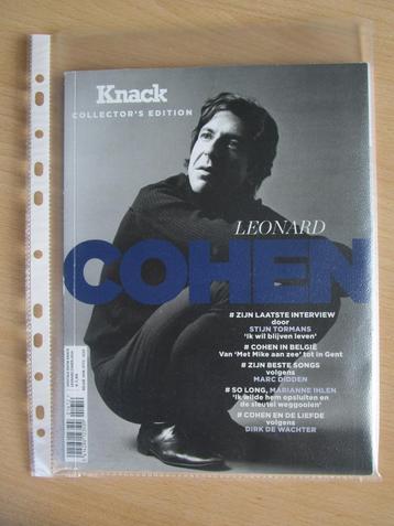 LEONARD COHEN = COLLECTOR'S EDITION === KNACK beschikbaar voor biedingen