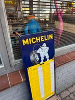MICHELIN emaille reclamebord 1963, Verzamelen, Ophalen of Verzenden, Gebruikt, Reclamebord