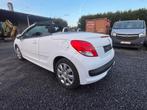 Peugeot 207 cabriolet 1.6 benzine/euro5/airco/word gekeurd, Auto's, Peugeot, Voorwielaandrijving, Euro 5, Stof, Zwart