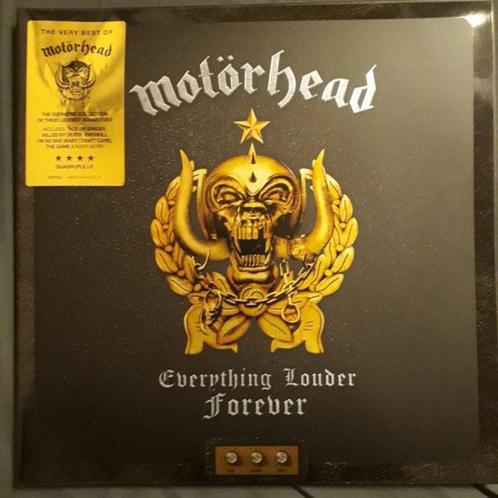 MOTÖRHEAD - Everything Louder Forever (4xLP), CD & DVD, Vinyles | Hardrock & Metal, Neuf, dans son emballage, Envoi