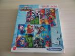 PUZZLE     2X20 PIÈCES   SUPER HERO   ADVENTURE  MARVEL, Enlèvement ou Envoi, Comme neuf, 2 à 4 ans