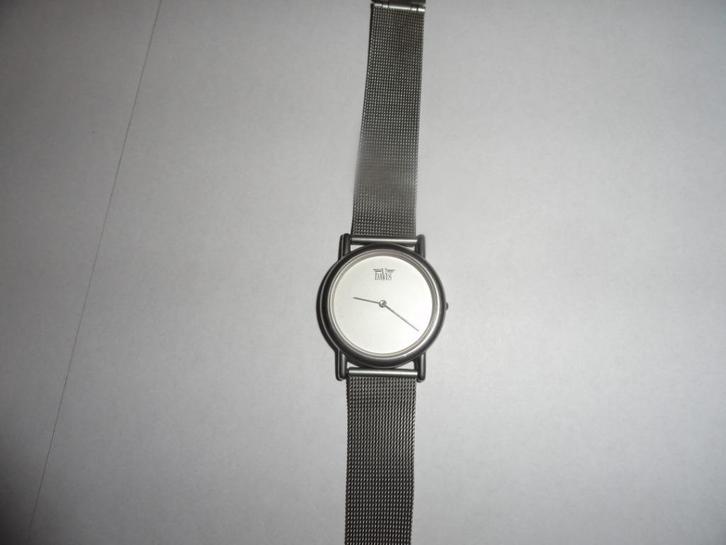 Horloge voor dames, Handtassen en Accessoires, Horloges | Dames, Gebruikt, Polshorloge, Overige merken, Staal, Staal, Ophalen of Verzenden