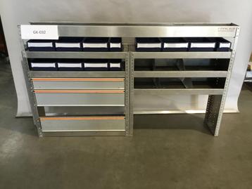 Aluminium bedrijfswagen inrichting GK-032 beschikbaar voor biedingen