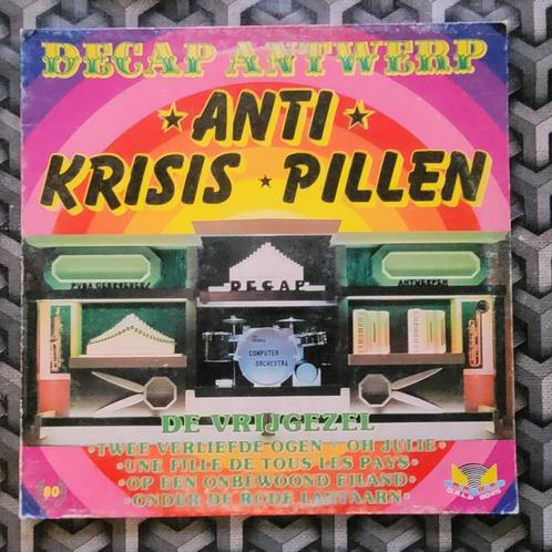 LP Decap Antwerp Anti Krisis Pillen, CD & DVD, Vinyles | Néerlandophone, Utilisé, Autres genres, Enlèvement ou Envoi