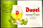 Duvel Triple Hop Citra bierbord 60 x 40 cm, Ophalen of Verzenden, Zo goed als nieuw, Reclamebord, Plaat of Schild, Duvel