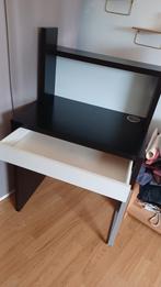 Bureau ikea avec tiroir et étagère avec tableau blanc, Enlèvement, Comme neuf, Bureau