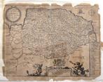 A Mapp of Norfolck 1673 Ric. Blome Norfolk Engeland England, Antiek en Kunst, Kunst | Etsen en Gravures, Ophalen of Verzenden