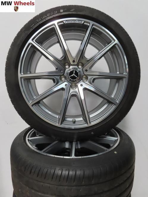 Originele Mercedes AMG 19 inch velgen E W213 met zomerbanden, Auto-onderdelen, Banden en Velgen, Banden en Velgen, Zomerbanden