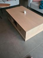 Eiken salontafel, Huis en Inrichting, Tafels | Salontafels, Ophalen, Zo goed als nieuw