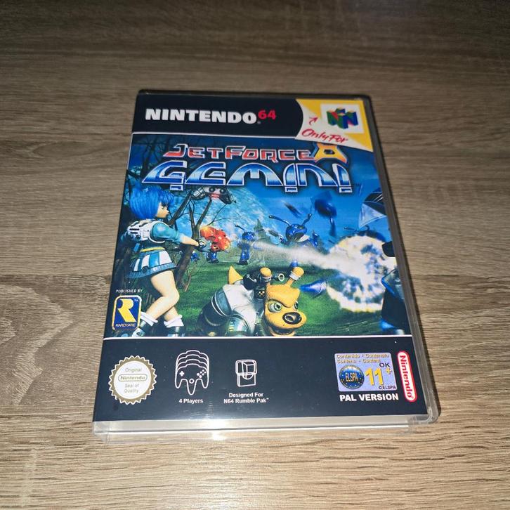 Jet Force Gemini N64 Game Case (3), Games en Spelcomputers, Games | Nintendo 64, Zo goed als nieuw, Verzenden