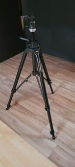 Trépied Manfrotto 475B Digital Pro + tête, Ophalen, Zo goed als nieuw, Driepoot