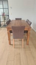 Houten eettafel 180/90 cm, Ophalen, Gebruikt