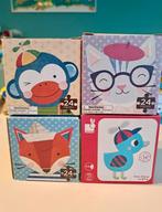 4 mini puzzels, Kinderen en Baby's, Ophalen of Verzenden, 10 tot 50 stukjes, Gebruikt, 4 tot 6 jaar