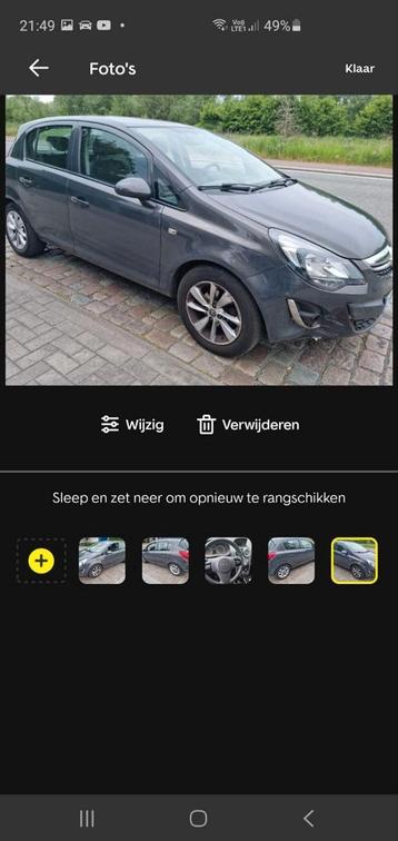 OPEL CORSA BENZINE EXPORT/HANDELAAR beschikbaar voor biedingen