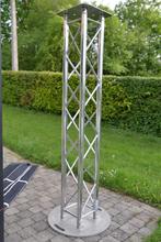 2 x DuraTruss Totems 2M Alu 4 Points Complete Like New!, Muziek en Instrumenten, Licht en Laser, Ophalen, Zo goed als nieuw, Overige typen