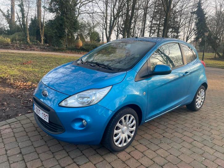 Ford Kia 12B 2013, Autos, Ford, Particulier, Ka, ABS, Essence, 3 portes, Noir, Bleu, Enlèvement