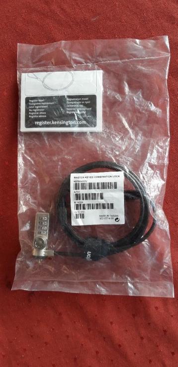 Anti-diefstal kabel voor laptop Kensington beschikbaar voor biedingen