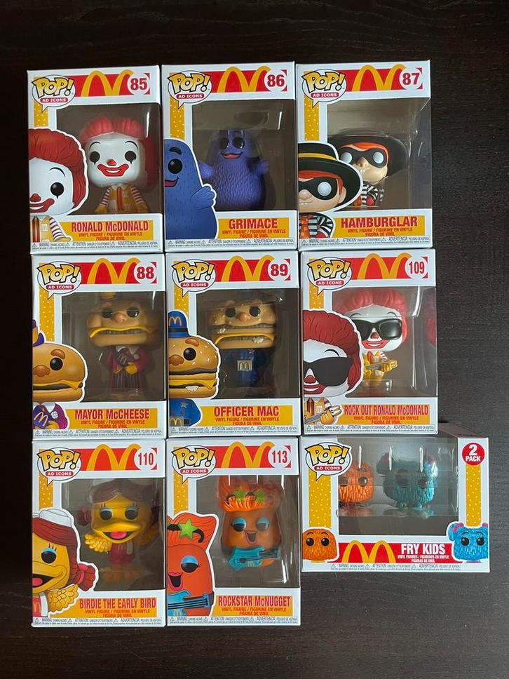 Funko McDonald’s set, Verzamelen, Poppetjes en Figuurtjes, Nieuw, Ophalen of Verzenden