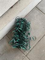 Kerstverlichting – groene kabel (klassiek), Tuin en Terras, Ophalen of Verzenden, Zo goed als nieuw