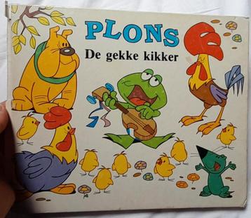 Plons de gekke kikker boek