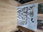 Cadre léopard et tigre, Verzamelen, Ophalen, Zo goed als nieuw