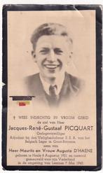 Le parachutiste S.A.S Jacques PicQuart tué à Lessines avec, Photo ou Poster, Armée de l'air, Enlèvement ou Envoi