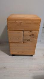 Stapelbare opbergboxen hout, Ophalen, Gebruikt, Grenenhout, 50 tot 75 cm