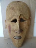 Masque en bois stile de Maya vintage art moderne 1970, Antiquités & Art, Enlèvement ou Envoi