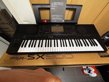 Nieuw-Yamaha Psr Sx900 met doos en standaard+fact+usb stick! beschikbaar voor biedingen