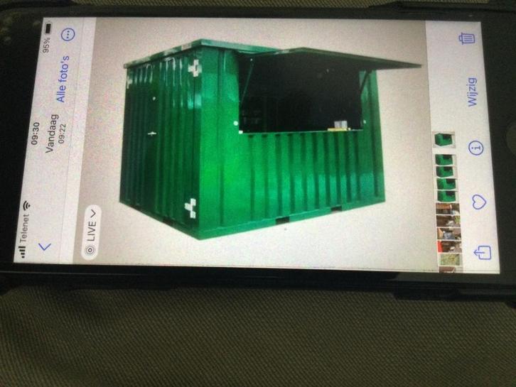 Barcontainer, Zakelijke goederen, Horeca | Meubilair en Inrichting, Nieuw zonder verpakking, Ophalen