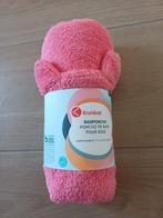NIEUW badponcho 9-24 maanden Kruidvat, Enlèvement ou Envoi, Neuf, Rose, Serviette