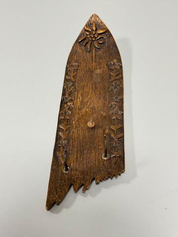 Antiek antieke hout houten Surfplank kapstok sleutelophanger beschikbaar voor biedingen